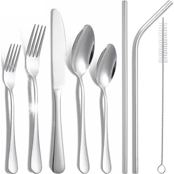 Příbor Sada příborů z nerezové oceli pro 4 osoby