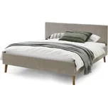 Luxusní čalouněná postel Postelia KRETA Taupe 180x200 cm manželské dvojlůžko