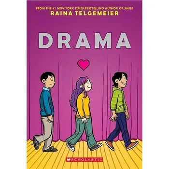 Cizojazyčná kniha Drama - Raina Telgemeier [EN] (2022, brožovaná)