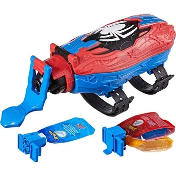 Hasbro Marvel Spider-Man Real Webs blástr pavoučí sítě Dětská zbraň Hasbro Marvel Spider-Man Real Webs blástr pavoučí sítě