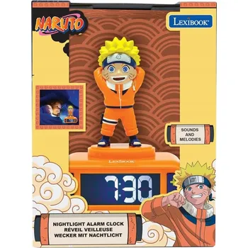 Budík Noční lampa Lexibook oranžová