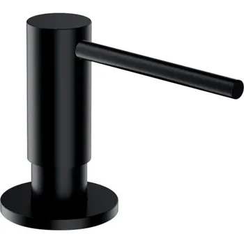 Dávkovač mýdla Omnires Modern Project dávkovač na desku, černá mat MP60723BL