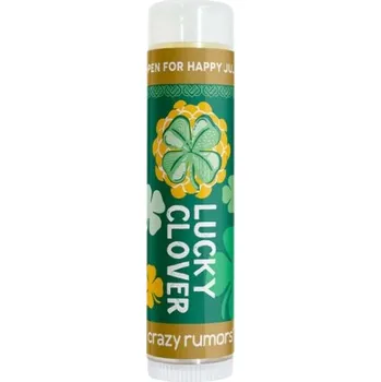 Péče o rty Balzám na rty HAPPY JUJU LUCKY CLOVER s vůní ostružiny a irského krému 4,25g Crazy Rumors