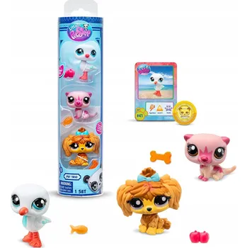 Figurka Figurka zvířátka Littlest Pet Shop TM Toys sada 2 ks plastová