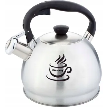 Varná konvice Klausberg tradiční hliníková Konvice 1,8 l šedá