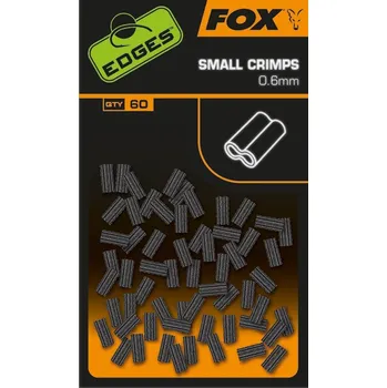 Fox Edges Crimps 60 ks - náhradní krimpovací svorky Velikost: 0,6 mm