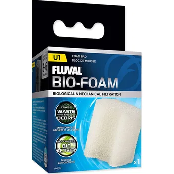 Akvarijní filtr Fluval U1 A485 náplň molitan 1 ks