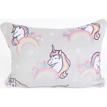 Povlak na dekorativní polštářek Povlak na polštář mikroplyš Exclusive 50 × 70 cm - Jednorožec