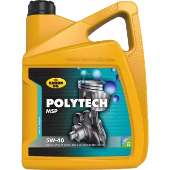 Motorový olej Kroon-Oil PolyTech MSP 5W-40 5 l KRO 37337