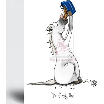 Pohlednice ‘The Greedy One’ od Emily Cole