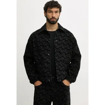 Pánská softshellová bunda Bunda Armani Exchange černá barva, přechodná, XM001866 AF18821 XM001866.AF18821 99A, vel. XXL