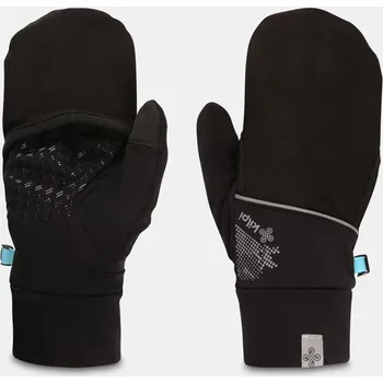 Cyklistické rukavice Unisex běžecké rukavice Kilpi DRAG-U Barva: BLK, Velikost: S
