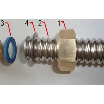 Instalatérský materiál Melfin Montáž převlečné matice