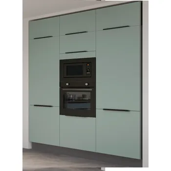 Kuchyňská linka Kuchyňská linka ARIA, sestava C 5, 180 cm, 6 skříněk, aquamarine/antracit