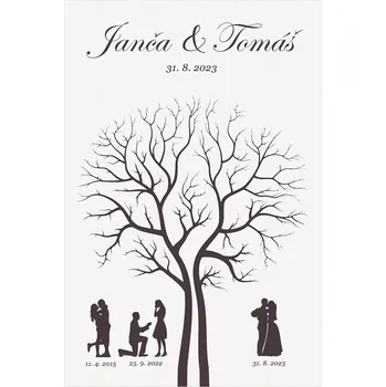 Svatební dekorace Svatební strom 3