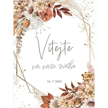 Svatební dekorace Vítací cedule 335