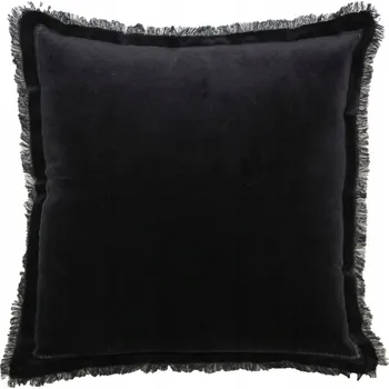 Polštář Mensa Home Dekorativní Polštář Mumbay 45x45 cm černý, elegantní do obýváku