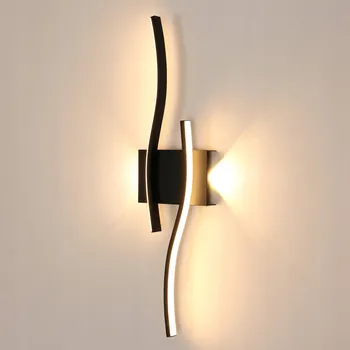 Nástěnné svítidlo Nástěnné svítidlo Comely černé, integrovaný LED zdroj 20 W