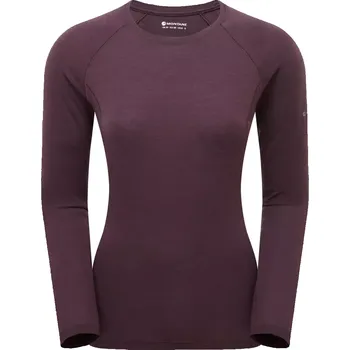 Tričko s dlouhým rukávem Montane Womens Malli mulberry UK10/S