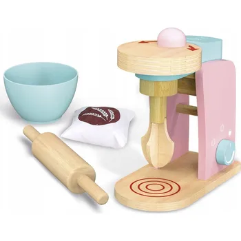 nádobí do dětské kuchyňky Hračka Mixér/Robot na těsto a další - růžový