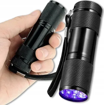 Svítilna UV Svítilna Detektor LED dioda tester Jantar Moč