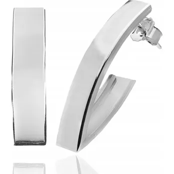 Náušnice STŘÍBRNÉ NÁUŠNICE DÁMSKÉ DLOUHÉ NA PUZETU Ag 925