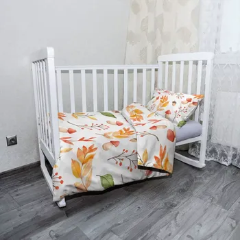 Povlečení Sablio Dětské povlečení do postýlky Houbařská sezóna - 100x135 / 40x60