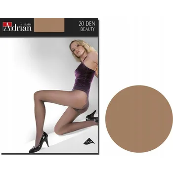 Dámské punčochy 20denové hladké Punčocháče Beauty Adrian Claro 3