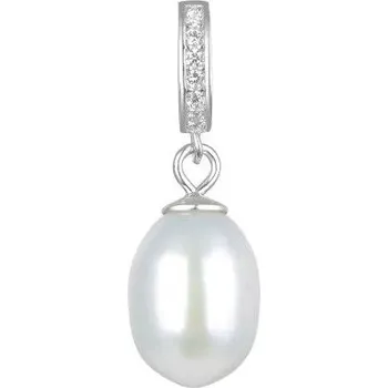 Přívěsek Stříbrný přívěsek Beneto s perlou sladkovodní AGH675P