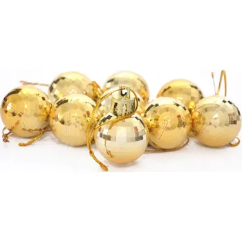 Vánoční dekorace Vánoční Koule vánoční koule 3 cm, 9 ks
