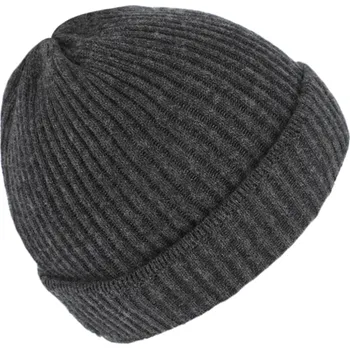 Čepice Fiebig - Headwear since 1903 Tmavě tmavě šedá čepice Fiebig - 100 % vlna Merino Velikost: Unisize (S-XL)