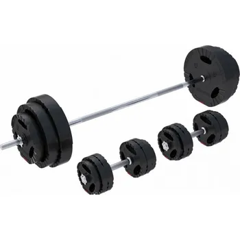 GORILLA SPORTS Nakládací činkový set, 100 kg