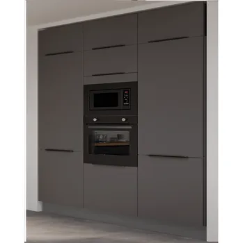 Kuchyňská linka Kuchyňská linka ARIA, sestava E 5, 108 cm, 6 skříněk, grafit/antracit