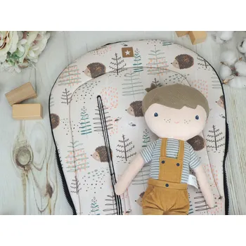 Podložka do kočárku prodloužená (Hedgehog, merino beránek)