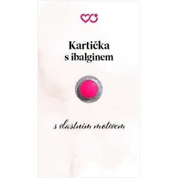 Krabička na výslužku Kartička na ibalgin s vlastním motivem 1