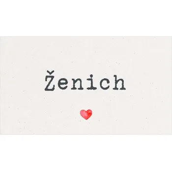 Svatební dekorace Svatební jmenovka 279