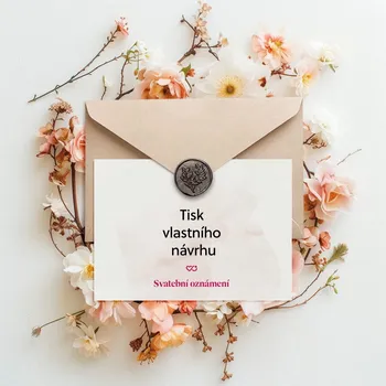 Svatební dekorace Svatební oznámení s vlastním motivem 1