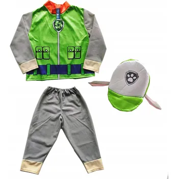 Karnevalový kostým Tlapková patrola KOSTÝM ROCKY PŘEVLEK NA PÁRTY 3v1 velikost S 98-110