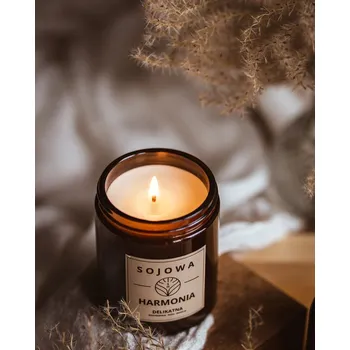 Svíčka Sójová vonná svíčka Jemná 120 ml Sojowa Harmonia 1 ks
