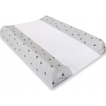 Prostěradlo PINK NO MORE PROSTĚRADLO NA PŘEBALOVACÍ PODLOŽKU TROJÚHELNÍKY