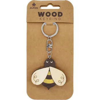Přívěsek Dřevěný přívěsek Včela