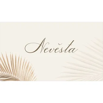 Svatební dekorace Svatební jmenovka 264