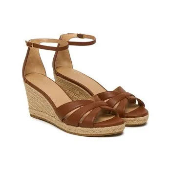 Dámské baleríny Espadrilky LAUREN RALPH LAUREN Nellie 802P04433002 Hnědá 38_5