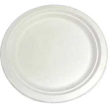 Jednorázové nádobí Jednorázové mělké pevné talíře-bio rozložit.,125ks