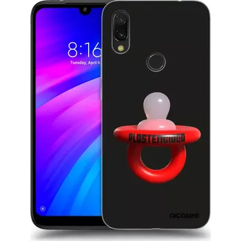 Pouzdro na mobilní telefon Picasee silikonový průhledný obal pro Xiaomi Redmi 7 - Le Dudel