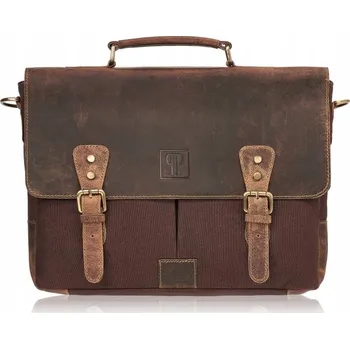 Paolo Bags Peruzzi T-07-BR vintage hnědá