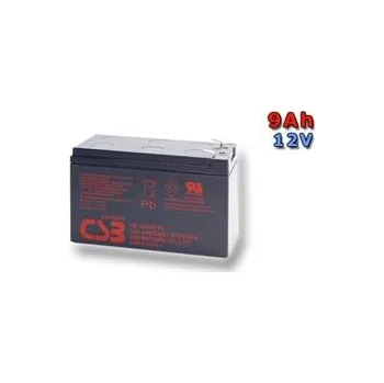 Záložní baterie CSB Náhradni baterie 12V - 9Ah HR1234W F2 - kompatibilní s RBC17/24/105/115/116/124/132/133