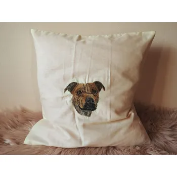 Povlak na polštářek Vyšívaný povlak na polštářek Stafford