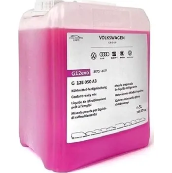 Náplň do chladiče a ostřikovače Škoda original G12 evo do -35C 5l