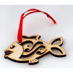 Vánoční ozdoba ryba 6 cm